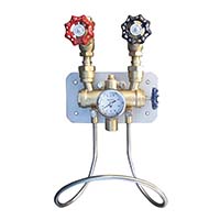 青銅蒸汽冷水混合器